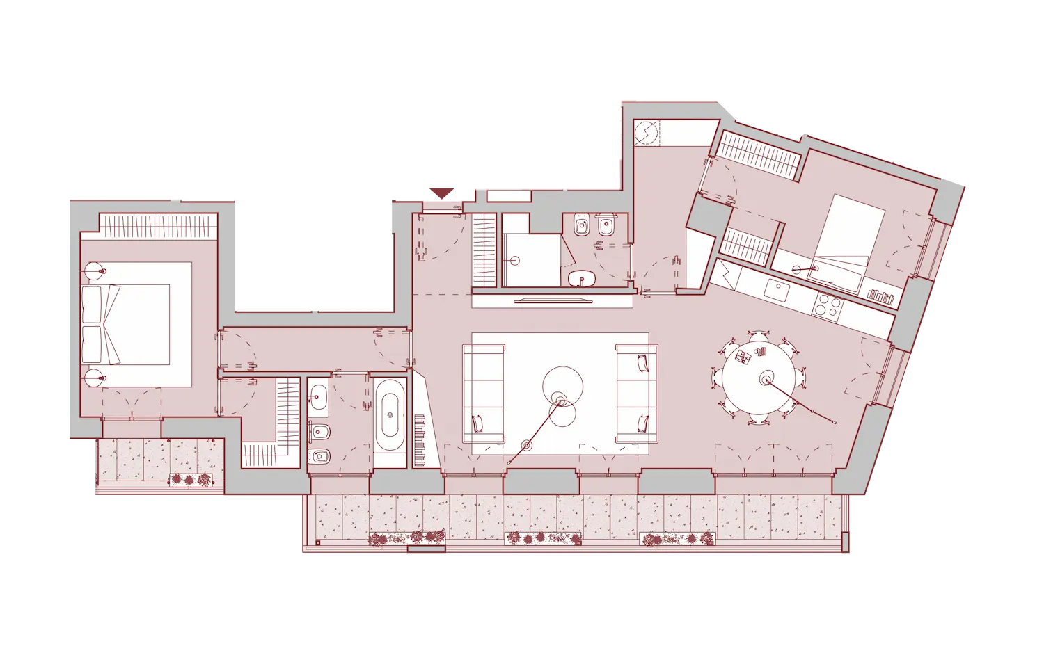 Two-bedroom